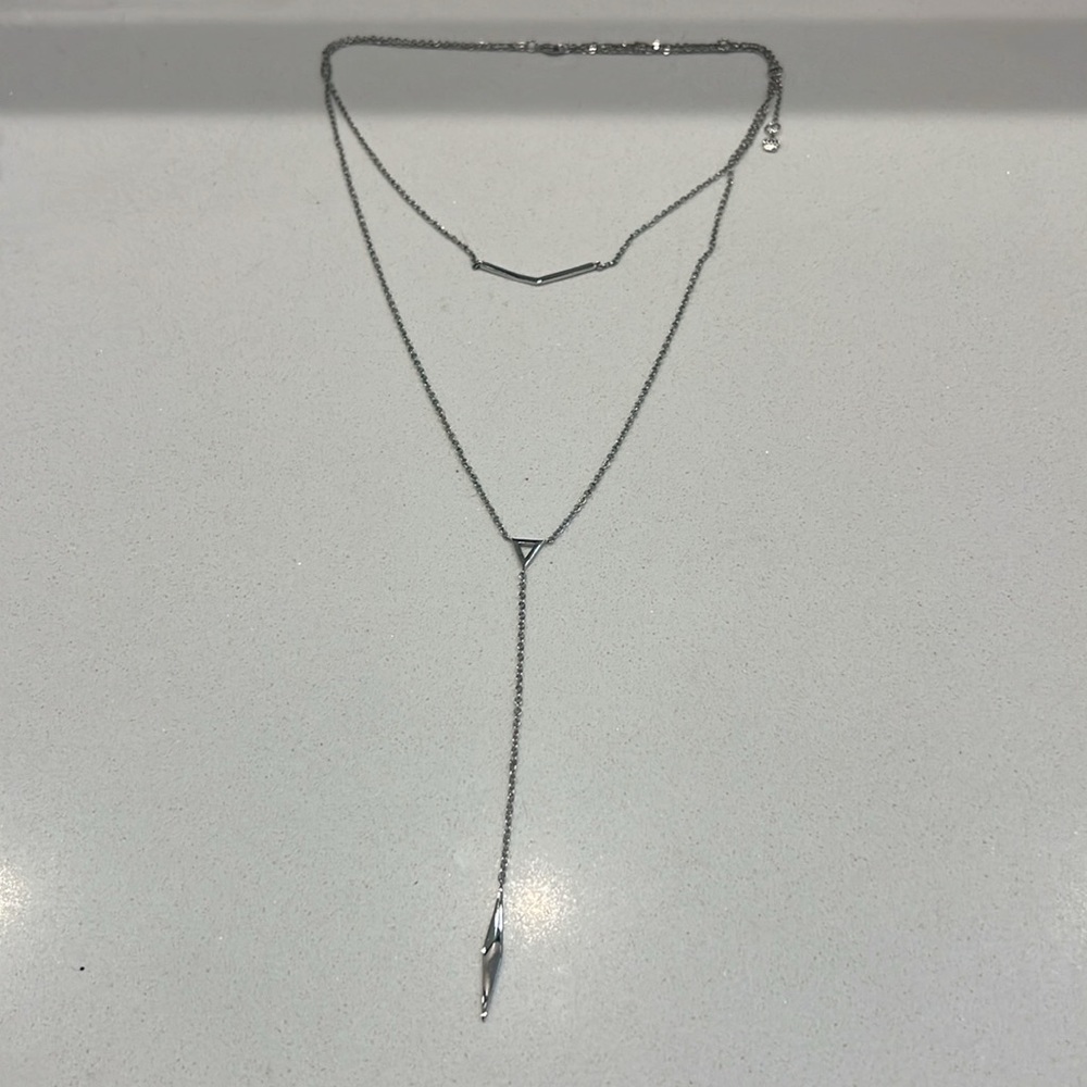 Premier Designs Silver Statement Necklace